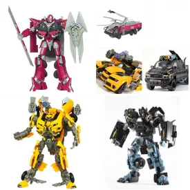12” Inch Mechtech Transformers Leader Class 3-Pack Set (LIGHT UP & SFX) LED Takara Tomy DOTM