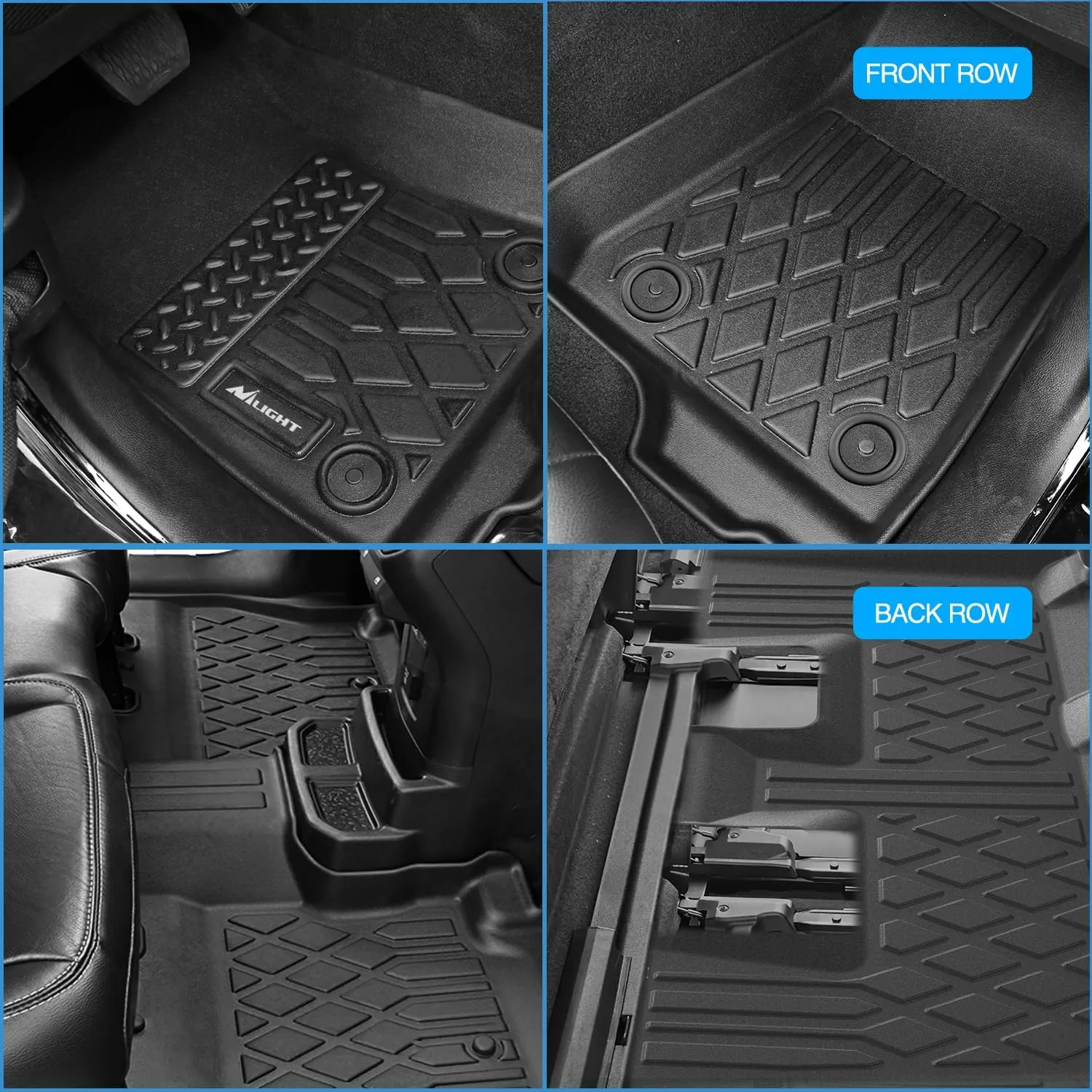 2023 2024 2025 Honda Pilot TPE Floor Mats