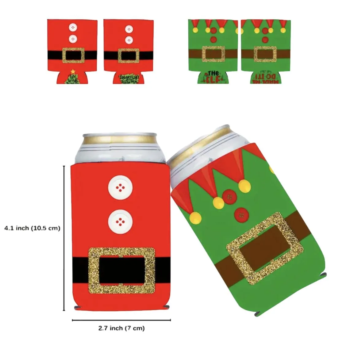 Christmas Can Holder