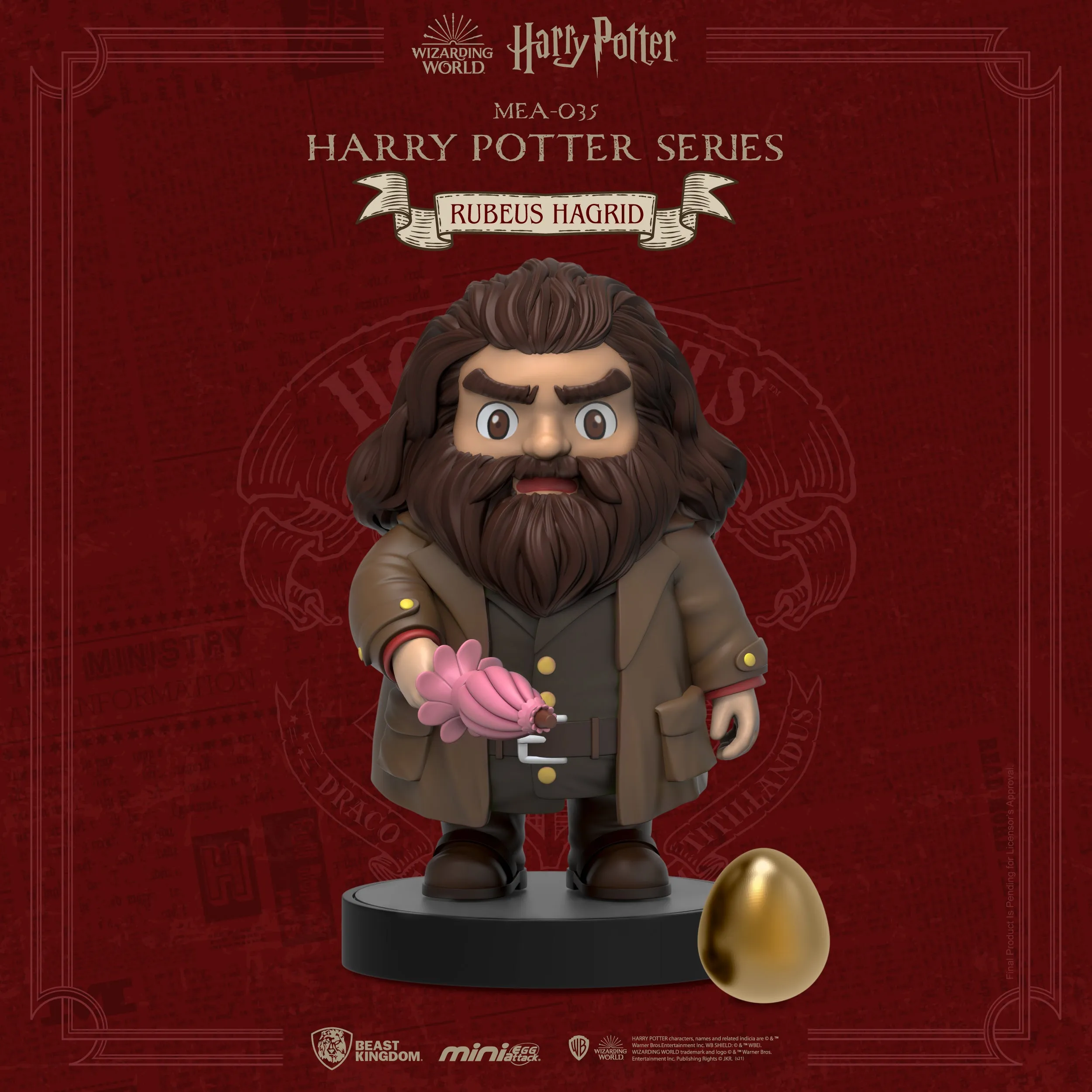 [LIMITED 2,000 PIECES] Beast Kingdom MEA-035 Harry Potter Series: Harry Potter Set 8-in-1 Bundle Collection Mini Egg Attack Figure Statues