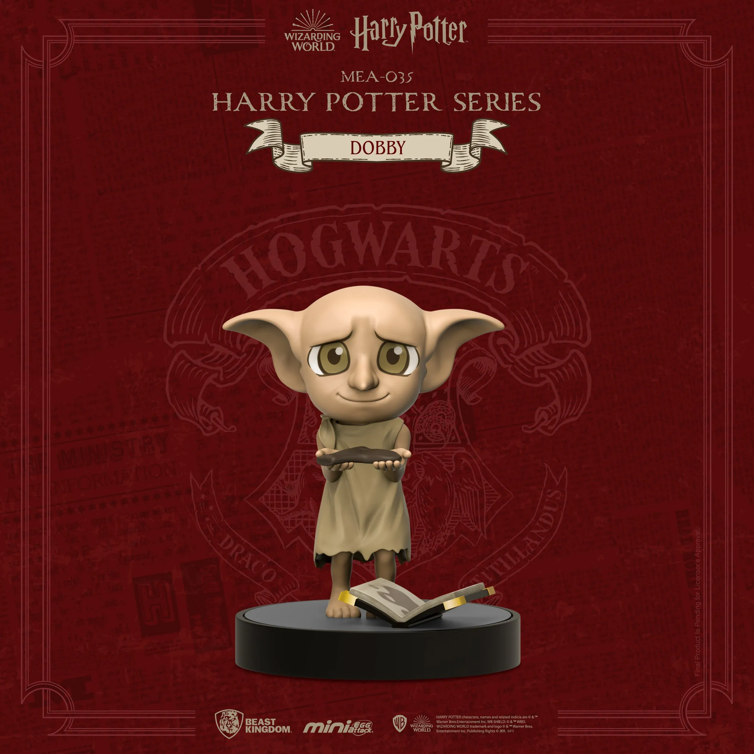 [LIMITED 2,000 PIECES] Beast Kingdom MEA-035 Harry Potter Series: Harry Potter Set 8-in-1 Bundle Collection Mini Egg Attack Figure Statues