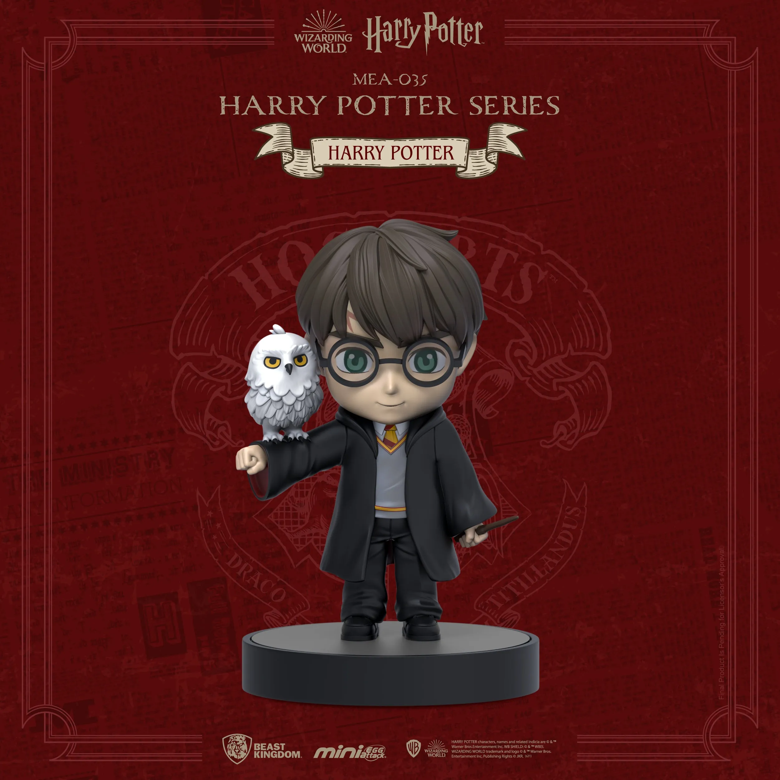 [LIMITED 2,000 PIECES] Beast Kingdom MEA-035 Harry Potter Series: Harry Potter Set 8-in-1 Bundle Collection Mini Egg Attack Figure Statues