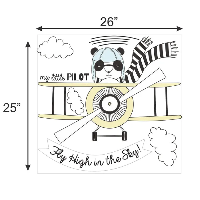 Little Pilot Wall Sticker