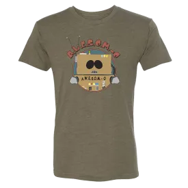 South Park Awesom-o Robot Men's Tri-Blend T-Shirt