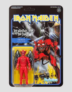 Super7 - Iron Maiden ReAction Figure - The Number Of The Beast (Album Art)