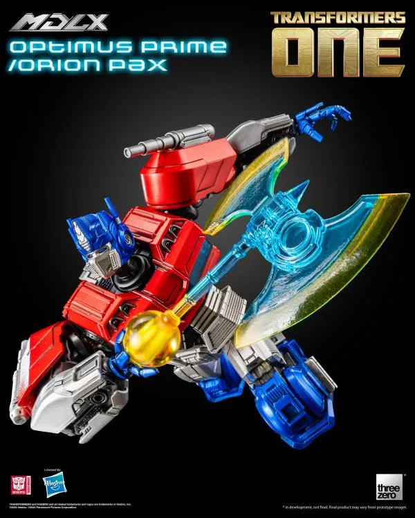 ThreeZero Transformers One Optimus Prime/Orion Pax MDLX Action Figure