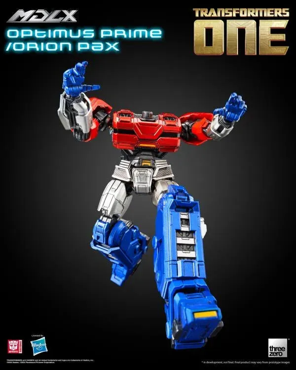 ThreeZero Transformers One Optimus Prime/Orion Pax MDLX Action Figure