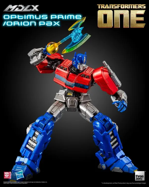 ThreeZero Transformers One Optimus Prime/Orion Pax MDLX Action Figure