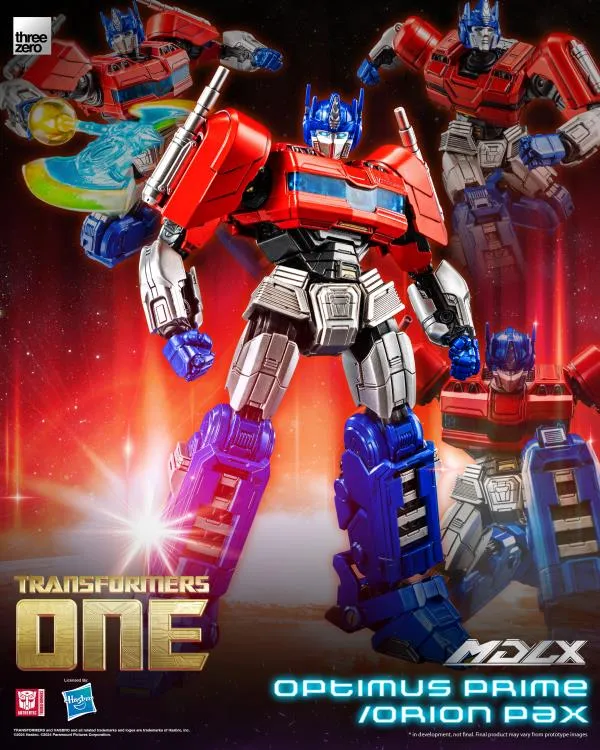 ThreeZero Transformers One Optimus Prime/Orion Pax MDLX Action Figure