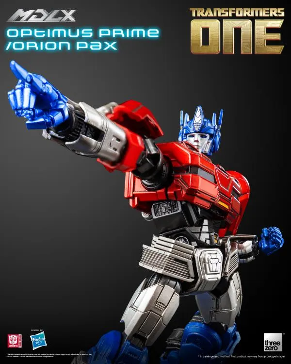 ThreeZero Transformers One Optimus Prime/Orion Pax MDLX Action Figure