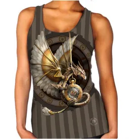 Wild Star - STEAMPUNK DRAGON - Women's Vest Top