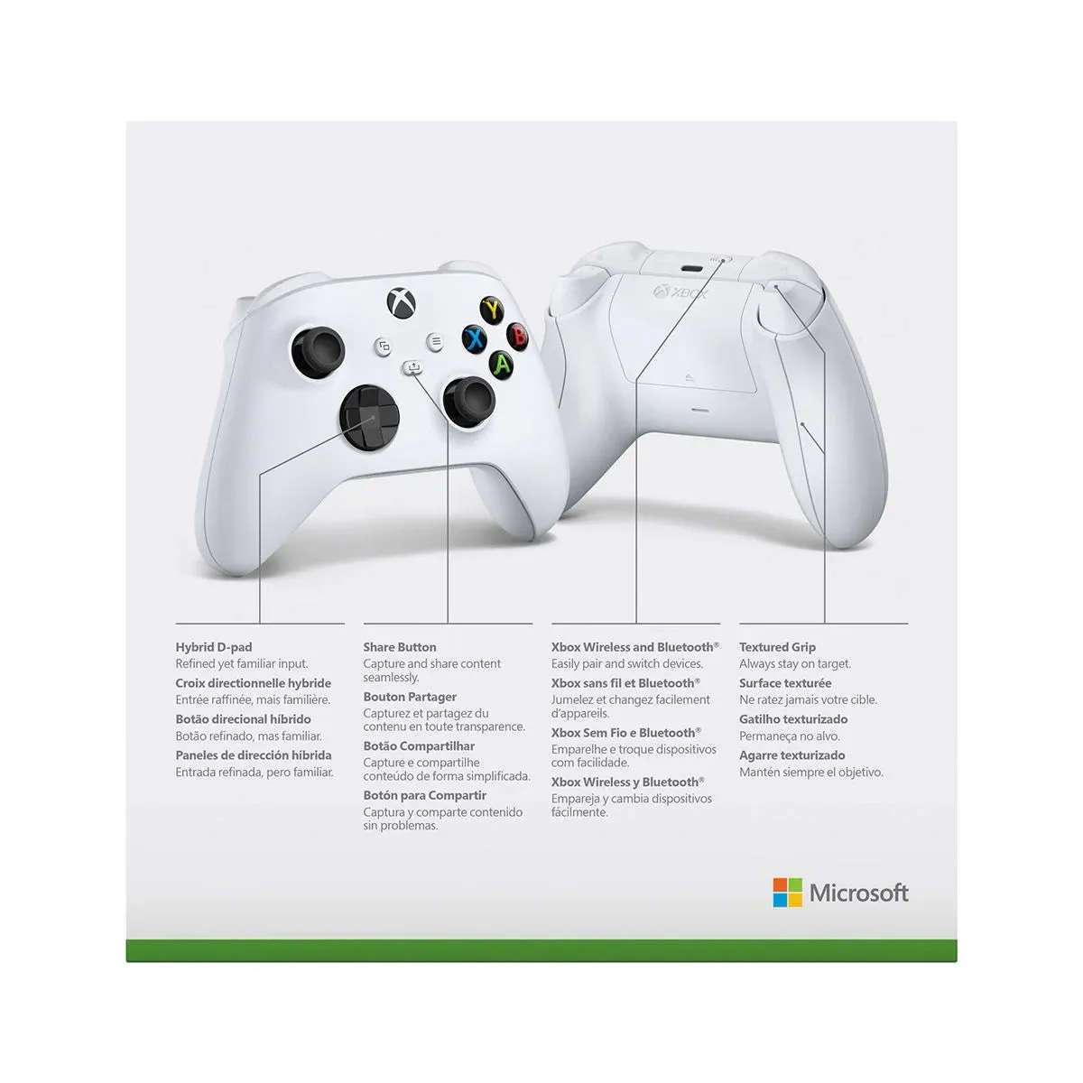 Xbox Series S 512GB SSD Console   Extra Xbox Wireless Controller Robot White